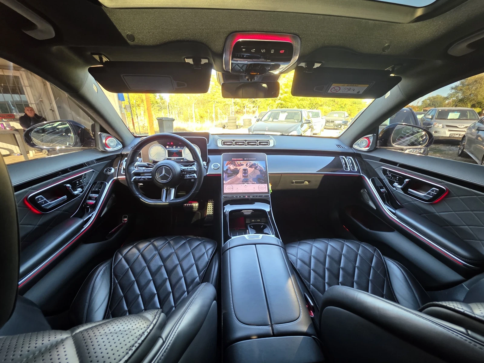 Mercedes-Benz S 580 Топ Стояне лизинг , снимка 13 - Автомобили и джипове - 56338399