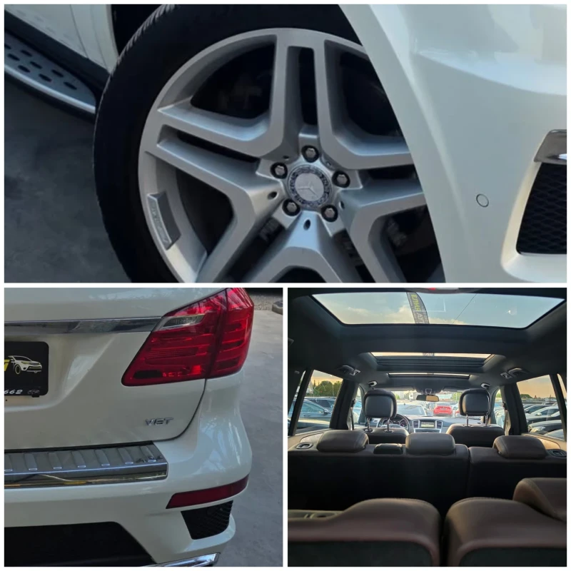 Mercedes-Benz GL 500 4 MATIC FULL AMG LINE 7 МЕСТЕН ПАНО ЛИЗИНГ 100%, снимка 17 - Автомобили и джипове - 51899199