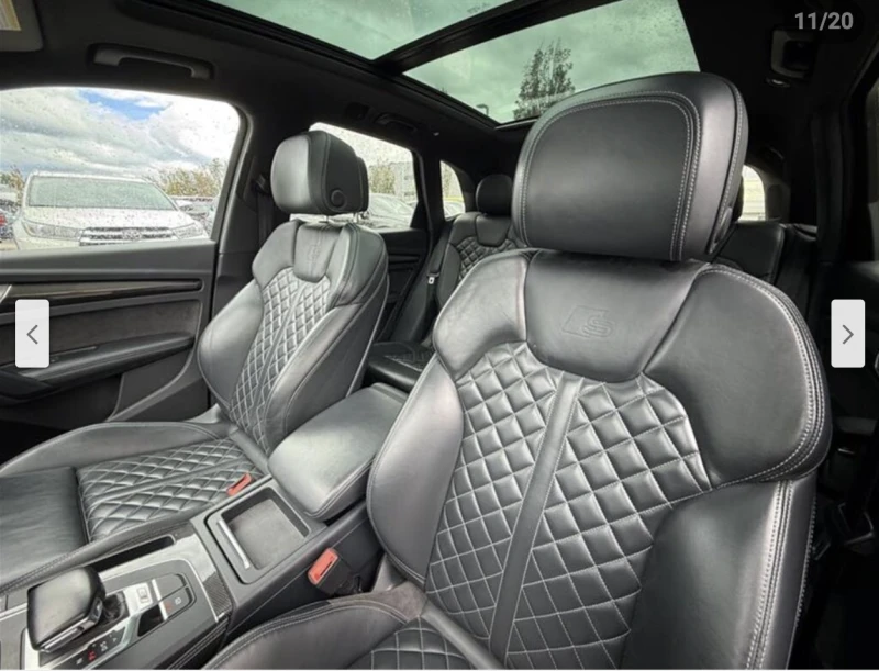 Audi SQ5 MATRIX* ХЕДЪП* 360КАМЕРА* LANE* ASSIST* ПАНОРАМА* , снимка 15 - Автомобили и джипове - 52794798