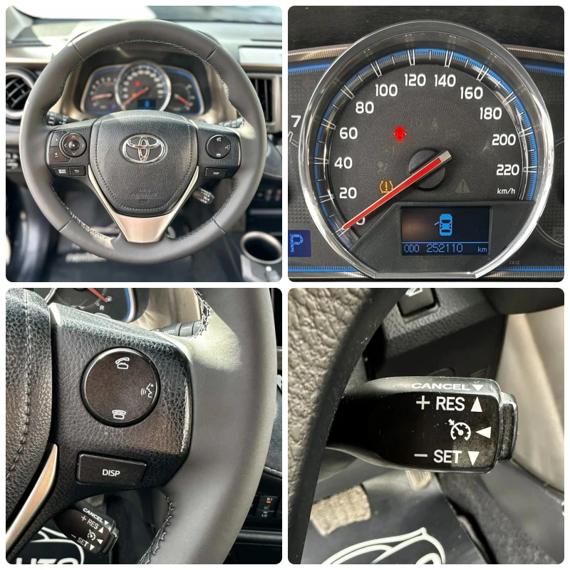 Toyota Rav4 2.2D-CAT 150HP AWD CAMERA KEYLESS EU5B, снимка 13 - Автомобили и джипове - 53593456