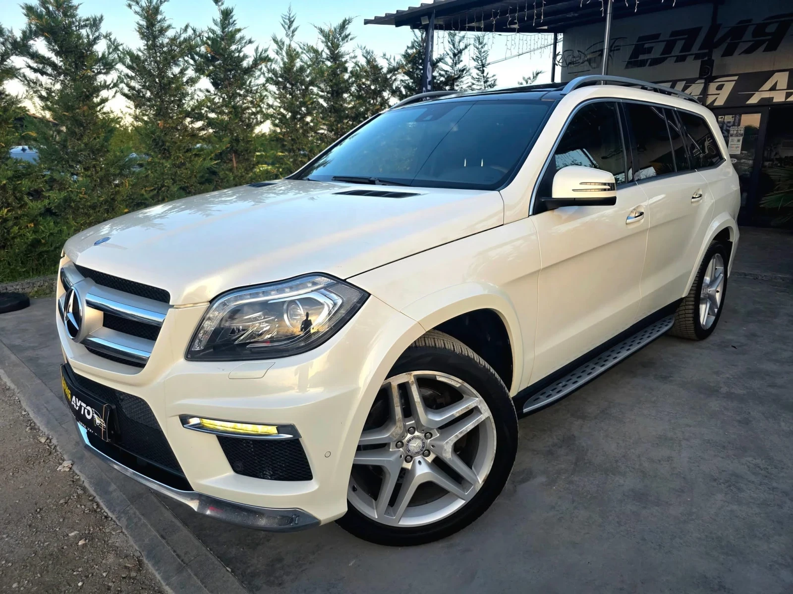 Mercedes-Benz GL 500 4 MATIC FULL AMG LINE 7 МЕСТЕН ПАНО ЛИЗИНГ 100%, снимка 1
