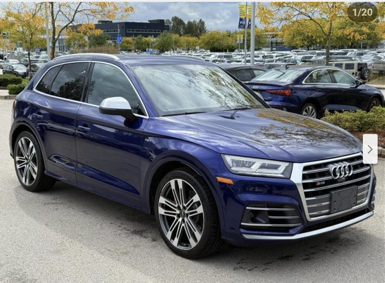 Audi SQ5 MATRIX* ХЕДЪП* 360КАМЕРА* LANE* ASSIST* ПАНОРАМА*  - изображение 3