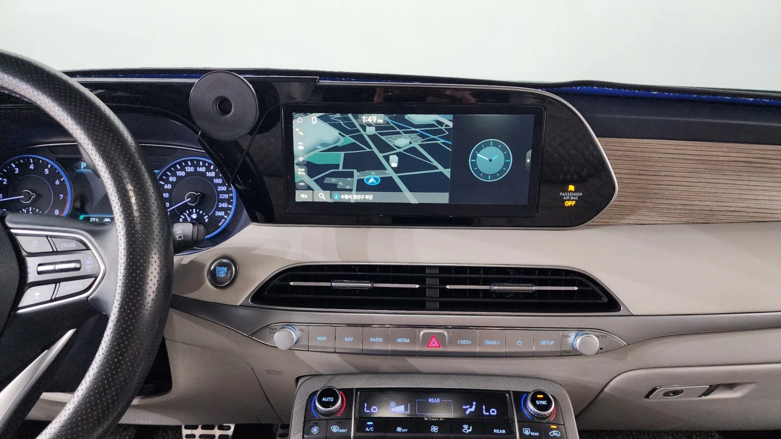 Hyundai Palisade 2WD LUXURY| DISTRONIC| 360| MERIDIAN| ПАНО, снимка 15 - Автомобили и джипове - 54766507