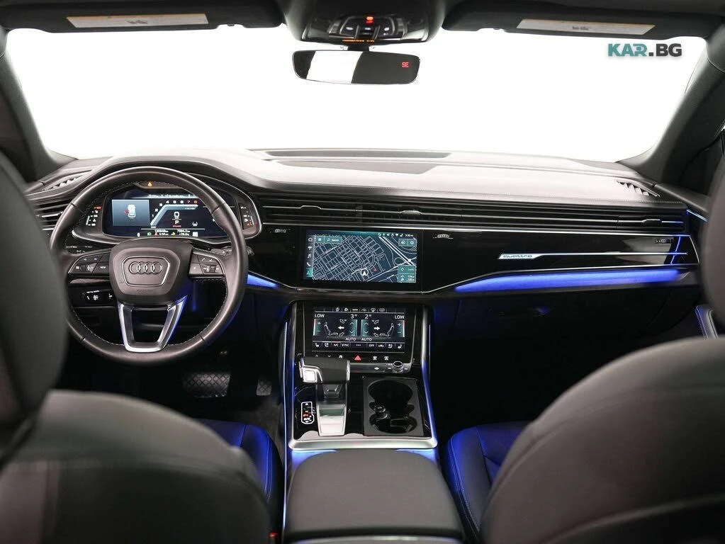Audi Q8 Technik * 55 TFSI * АвтоКредит * (ЦЕНА ДО БГ), снимка 7 - Автомобили и джипове - 55180020