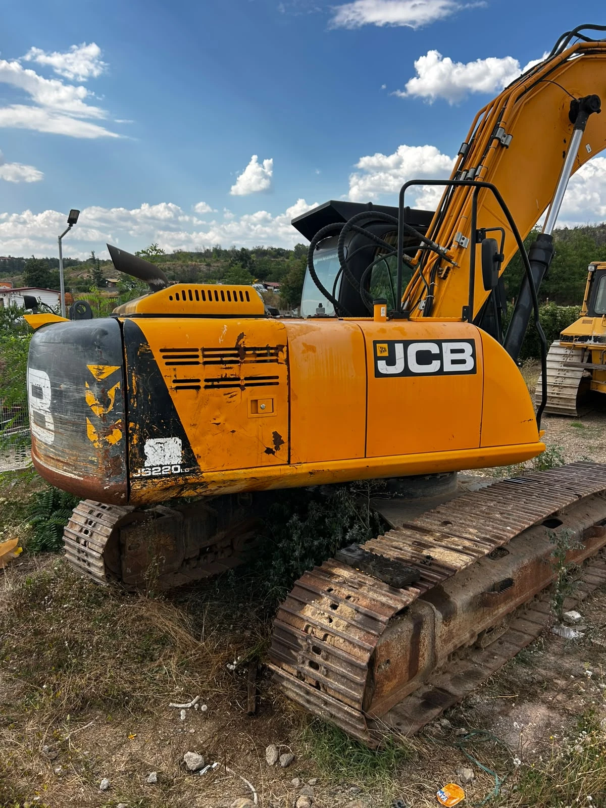 Багер JCB 220 LC, снимка 5 - Индустриална техника - 55575834