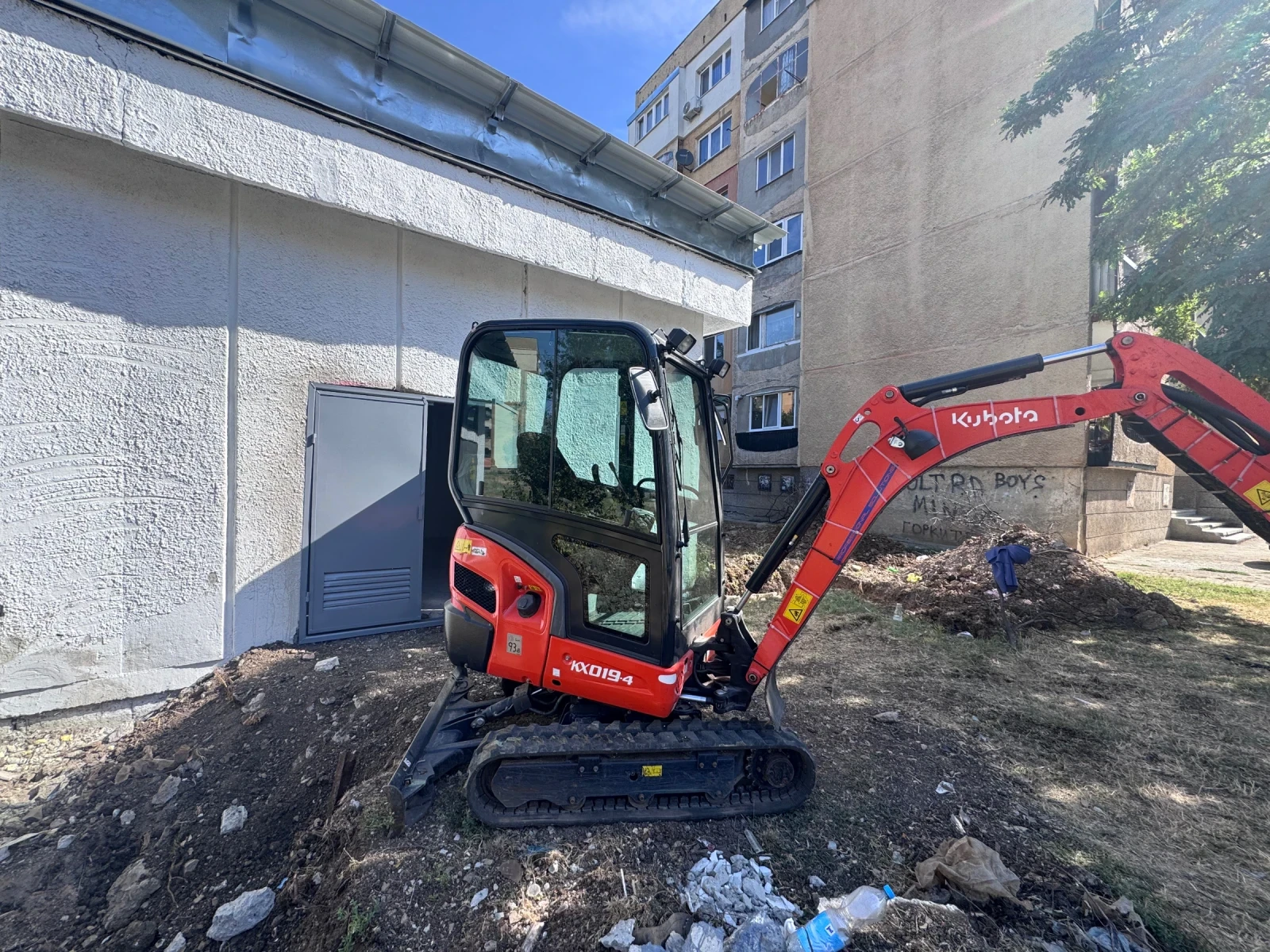 Багер Kubota KH019-4, снимка 5 - Индустриална техника - 55806328