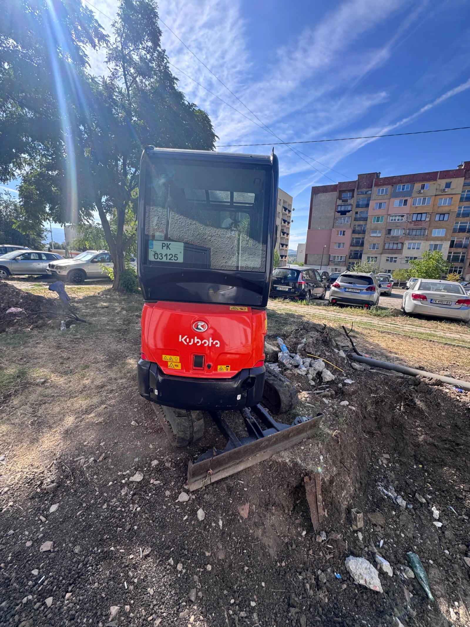 Багер Kubota KH019-4, снимка 4 - Индустриална техника - 55806328