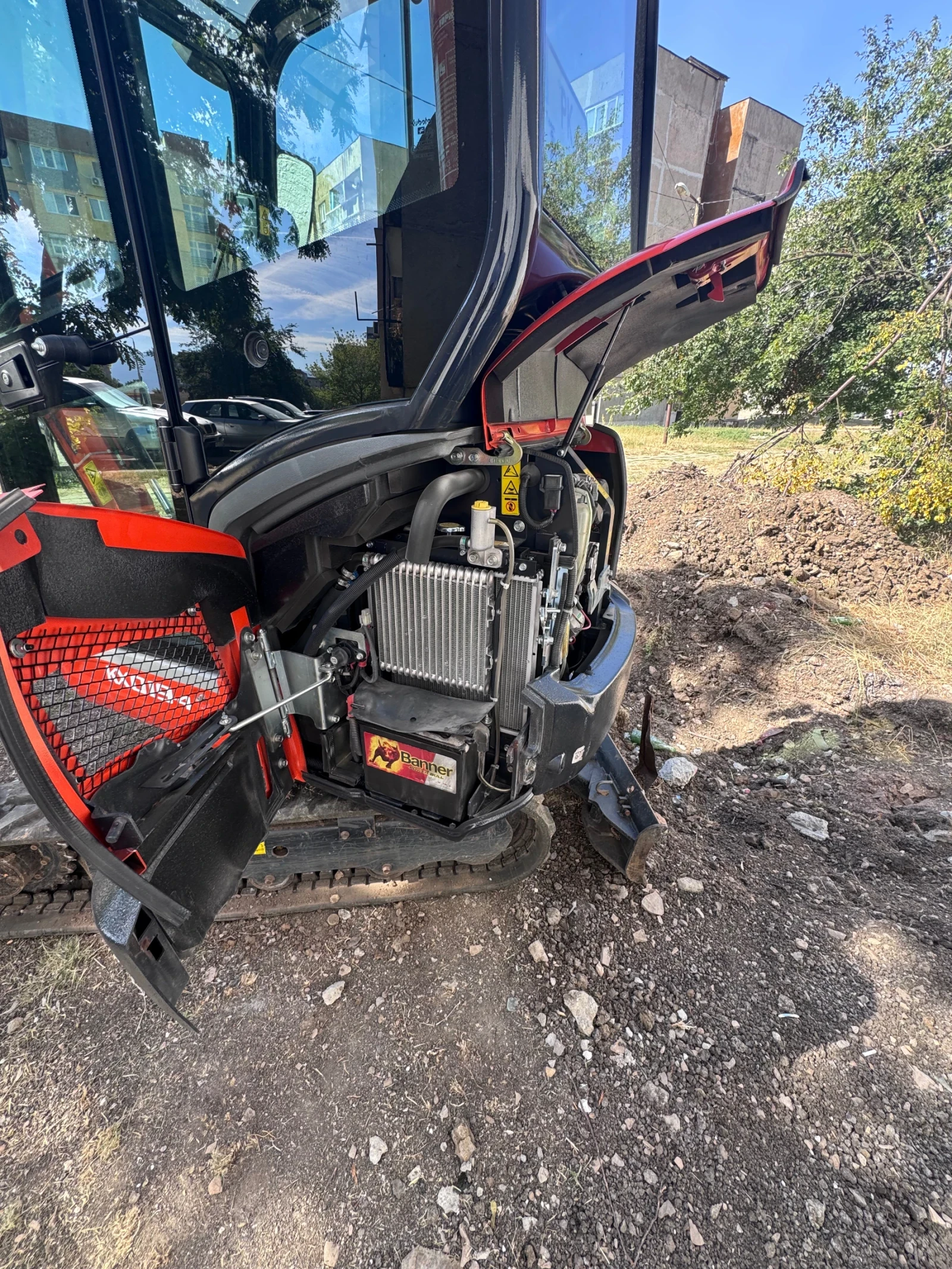 Багер Kubota KH019-4, снимка 7 - Индустриална техника - 55806328