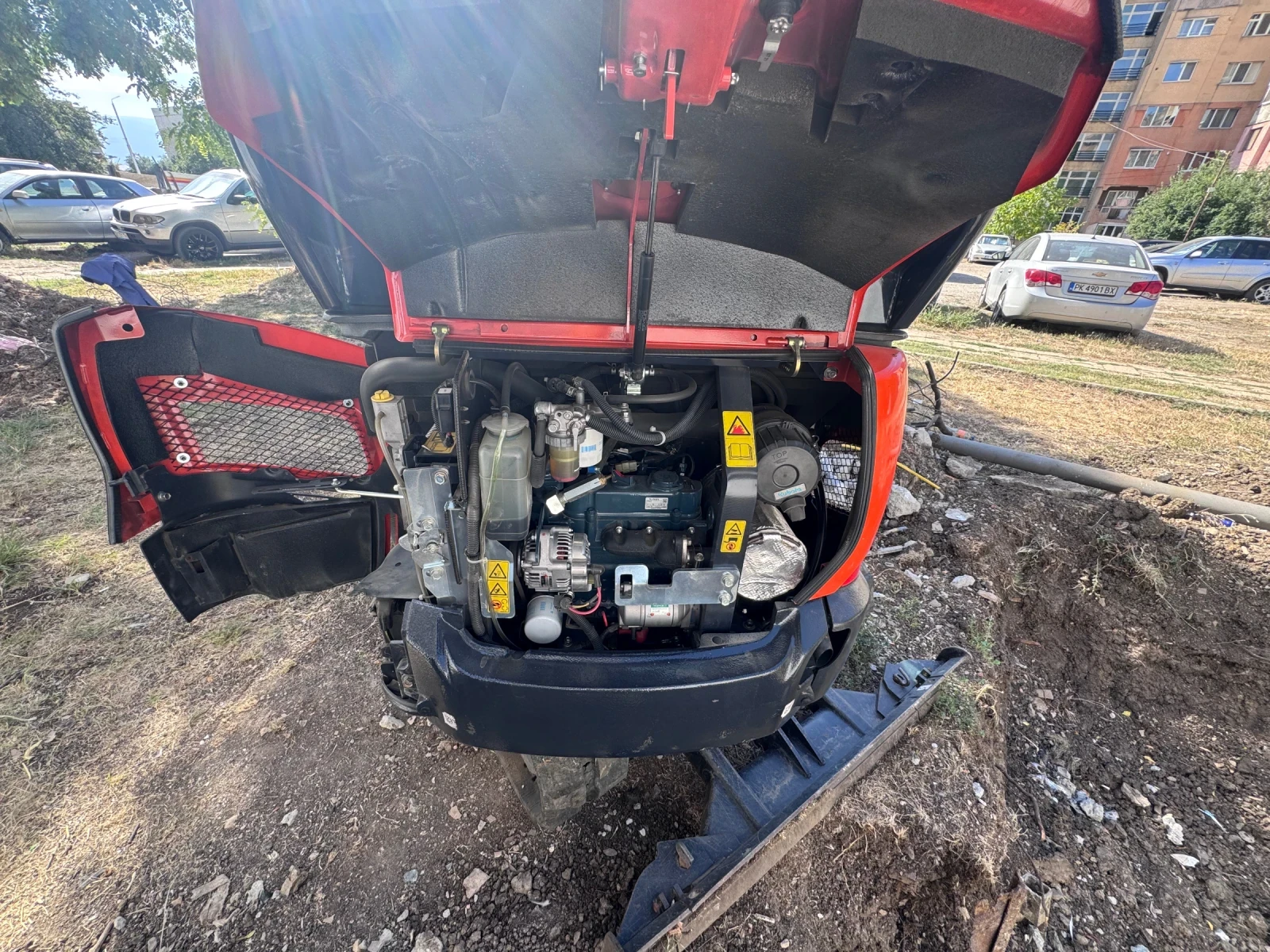 Багер Kubota KH019-4, снимка 8 - Индустриална техника - 55806328