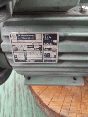 Ел.двигател трифазен 0,5 kW 1400 оборота, снимка 6