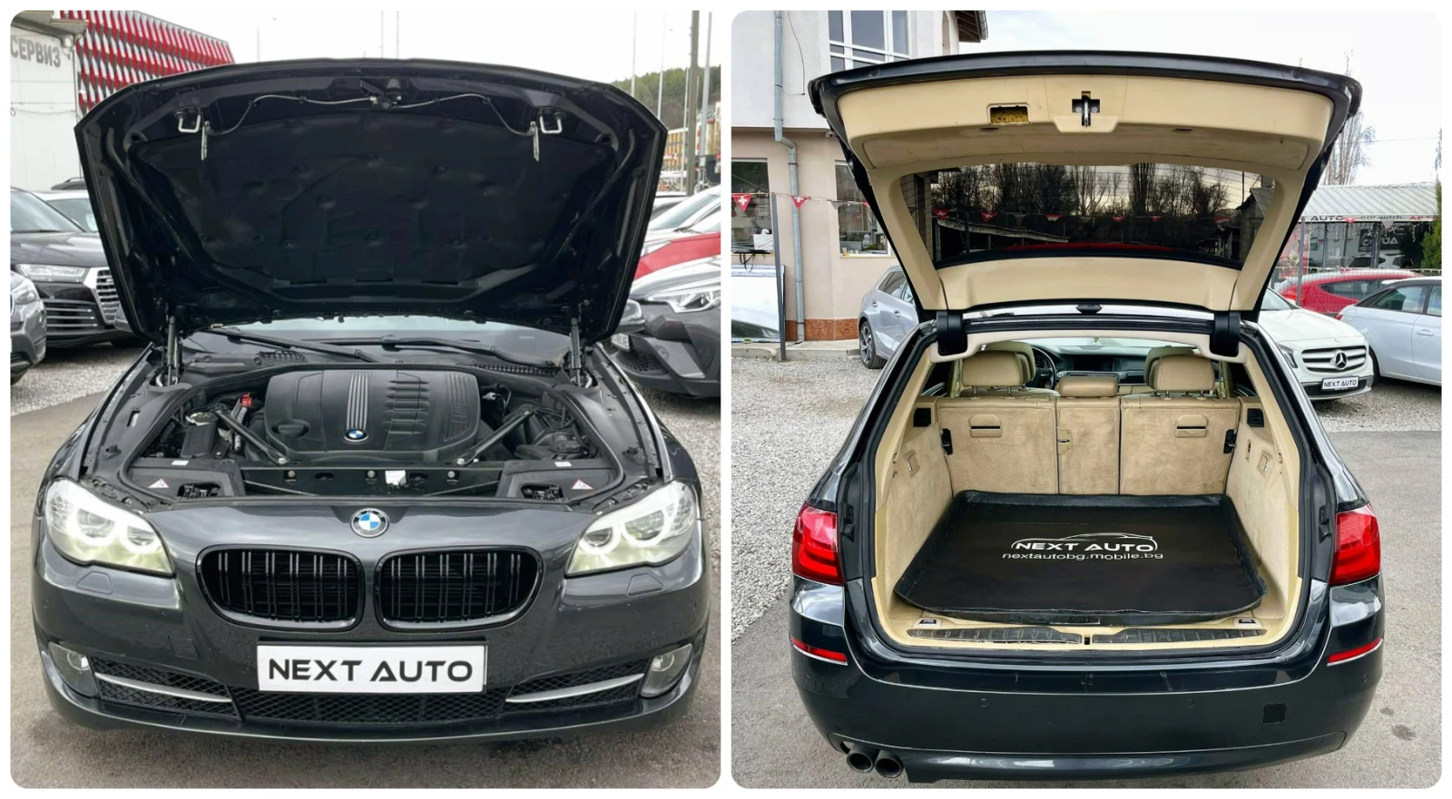 BMW 530 3.0D 245HP ПАНОРАМА КОЖА | Mobile.bg — изображение 14