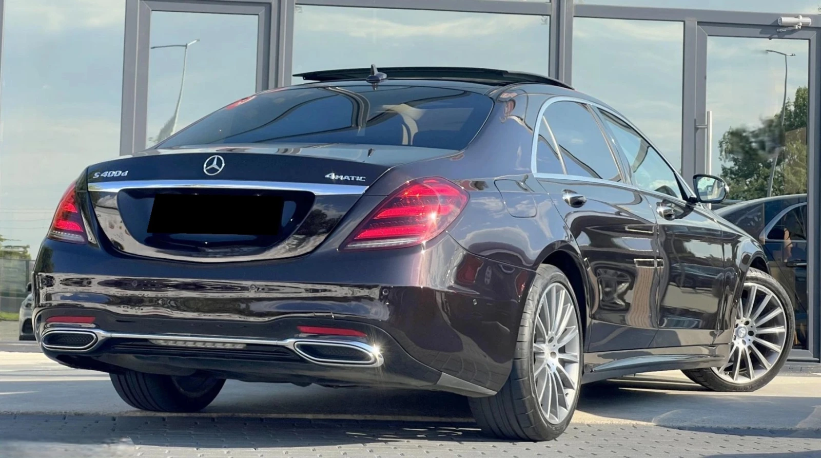Mercedes-Benz S 400 d Long 4Matic AMG-Line, снимка 2 - Автомобили и джипове - 55235029