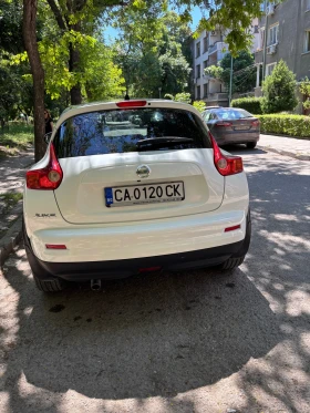 Nissan Juke 1.6, ТЕКНА, АВТОМАТИК, КОЖА, KEYLESS, NAVI, снимка 3