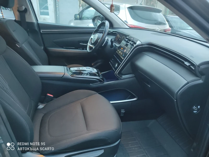 Hyundai Tucson 1.6HEV, 180hp, hybrid, 11/2021, 56хил.км, снимка 10 - Автомобили и джипове - 52540817