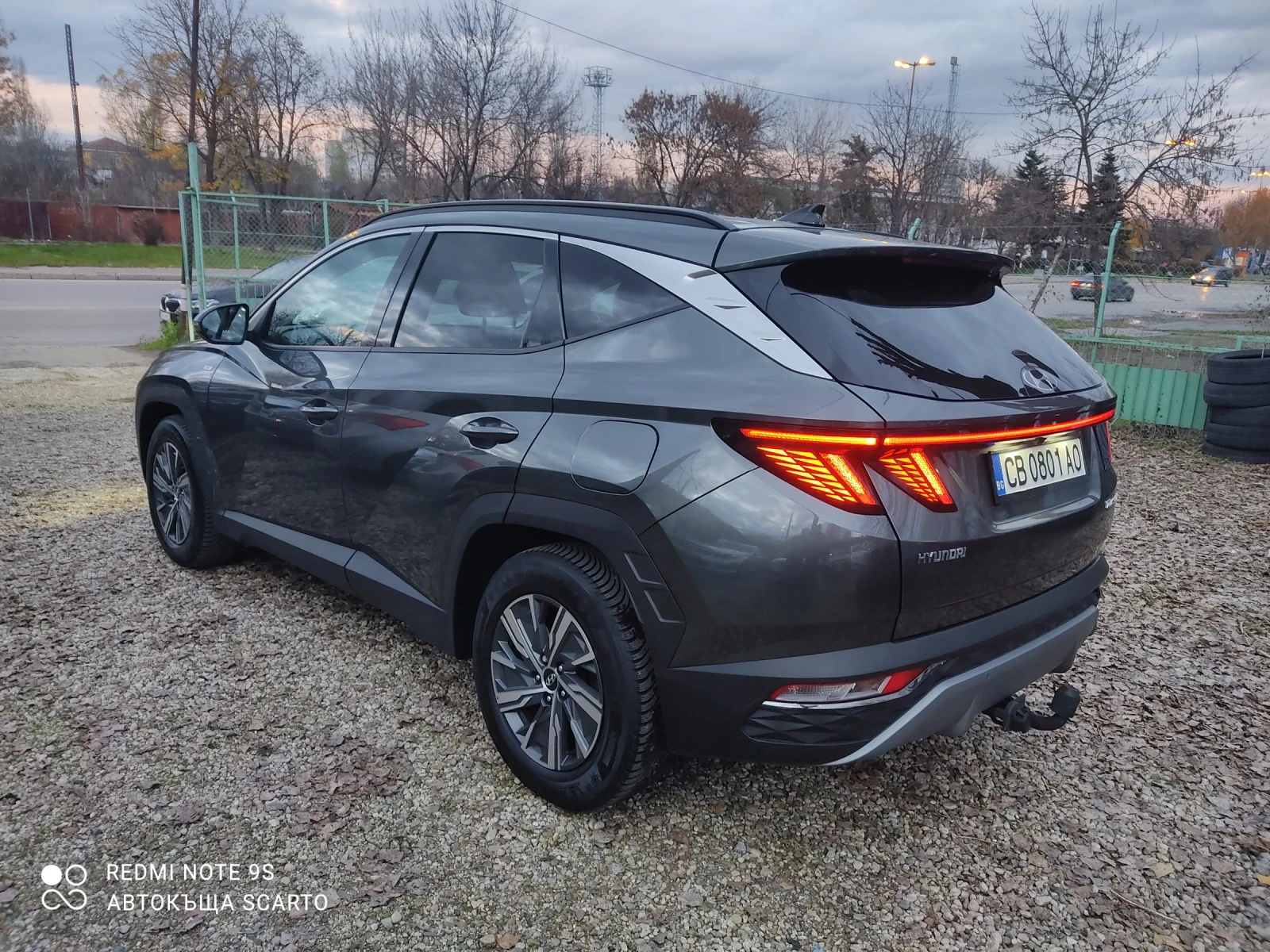 Hyundai Tucson 1.6HEV, 180hp, hybrid, 11/2021, 56хил.км - изображение 4