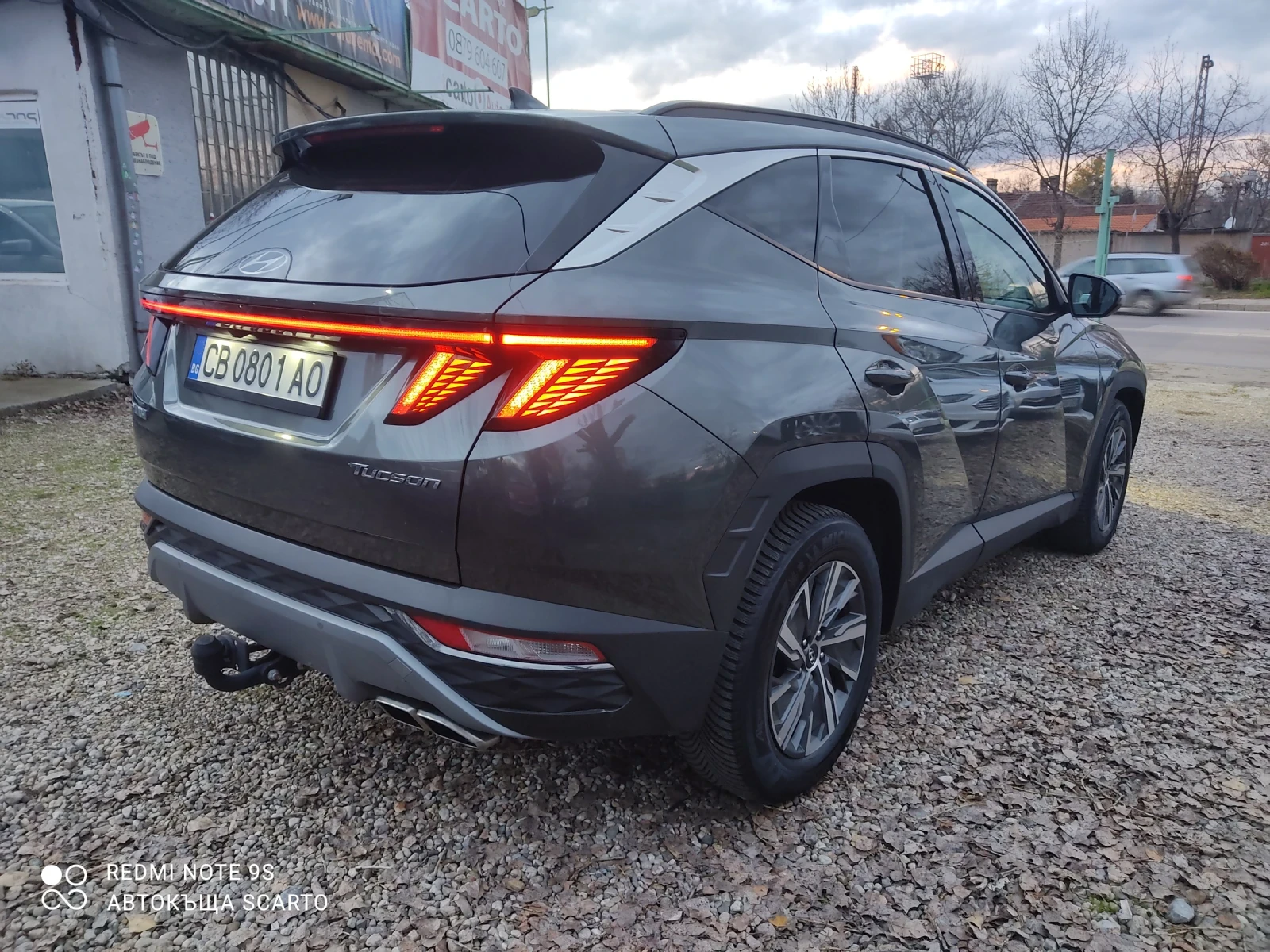 Hyundai Tucson 1.6HEV, 180hp, hybrid, 11/2021, 56хил.км - изображение 6