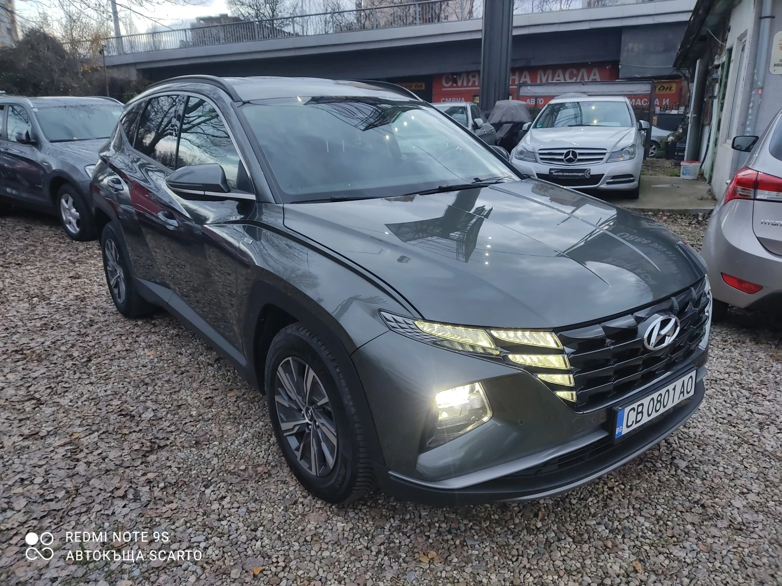 Hyundai Tucson 1.6HEV, 180hp, hybrid, 11/2021, 56. | Mobile.bg   1