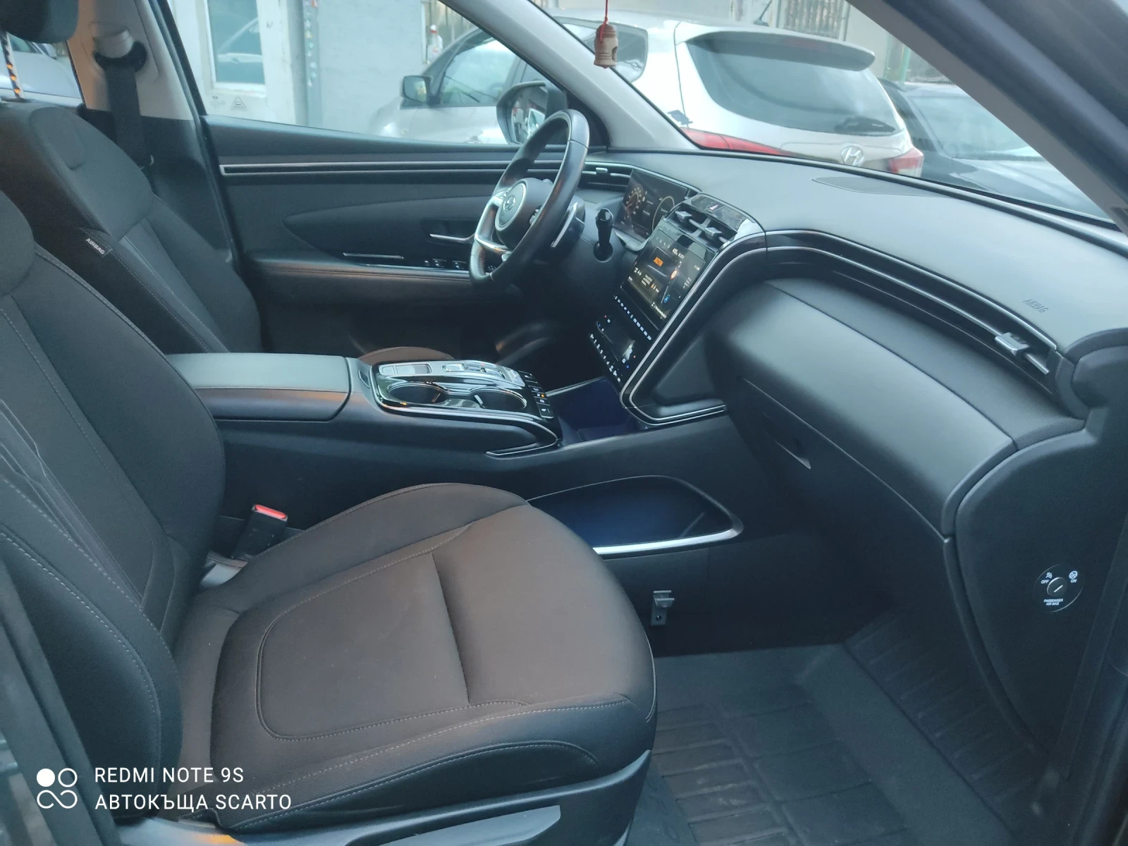 Hyundai Tucson 1.6HEV, 180hp, hybrid, 11/2021, 56хил.км - изображение 10