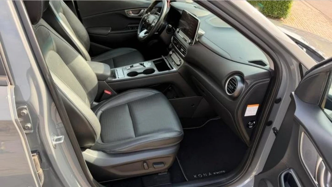 Hyundai Kona 64Kw, 150ph, Premium, Гаранция, обдухване, УНИКАТ, снимка 6 - Автомобили и джипове - 54234188