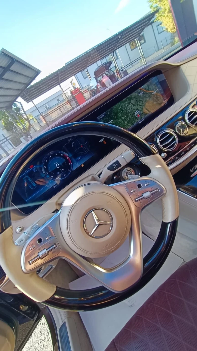 Mercedes-Benz S 560 S 560 Long AMG 4matic Designo MAYBACH full interio, снимка 13 - Автомобили и джипове - 52864256