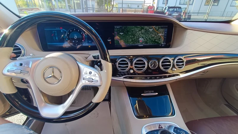 Mercedes-Benz S 560 S 560 Long AMG 4matic Designo MAYBACH full interio, снимка 15 - Автомобили и джипове - 52864256
