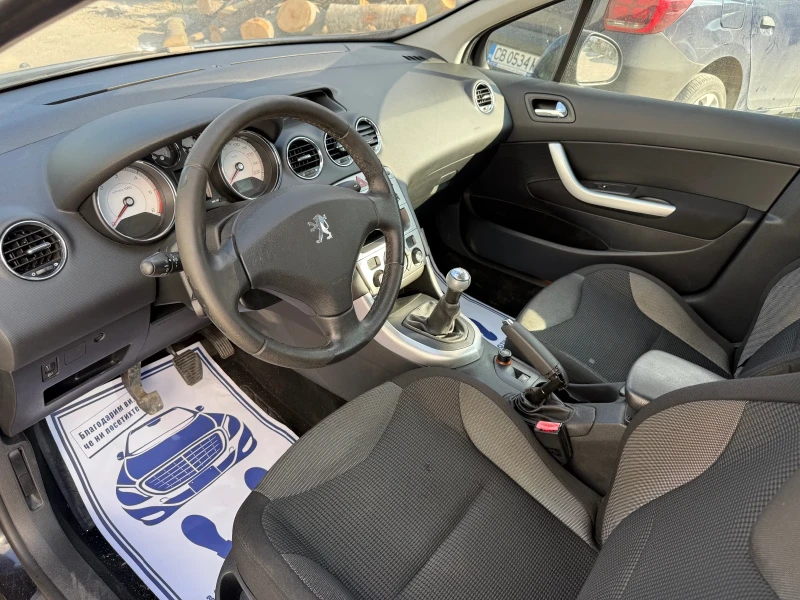 Peugeot 308 1.6HDI EXCLUSIVE, снимка 8 - Автомобили и джипове - 52399092