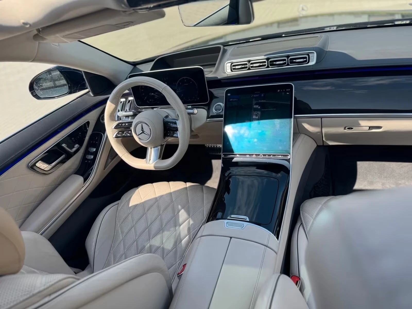 Mercedes-Benz S 400 AMG/ 4 MATIC/ LONG / BURM / HUD / PANO/ SOFT CLOSE, снимка 10 - Автомобили и джипове - 55144261