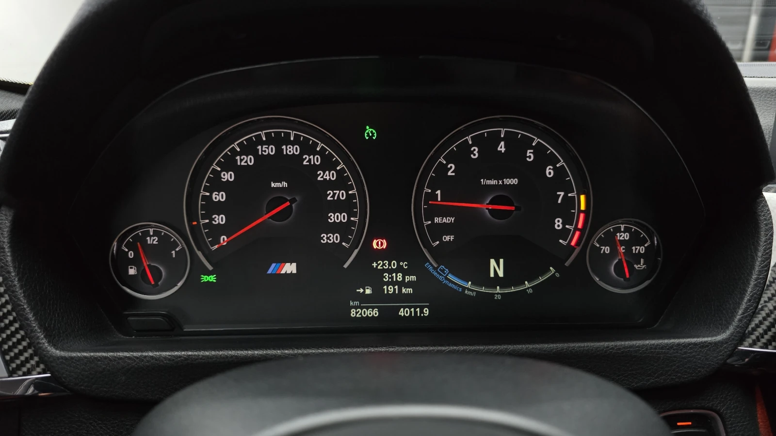 BMW M3 HUD* 360* ПОДГРЕВ ВОЛАН* КРАЙНА ЦЕНА, снимка 8 - Автомобили и джипове - 55348769