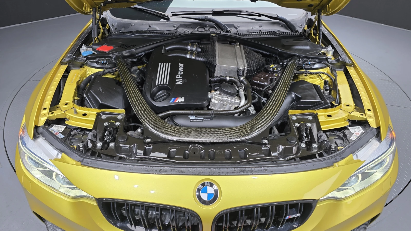 BMW M3 HUD* 360* ПОДГРЕВ ВОЛАН* КРАЙНА ЦЕНА, снимка 6 - Автомобили и джипове - 55348769