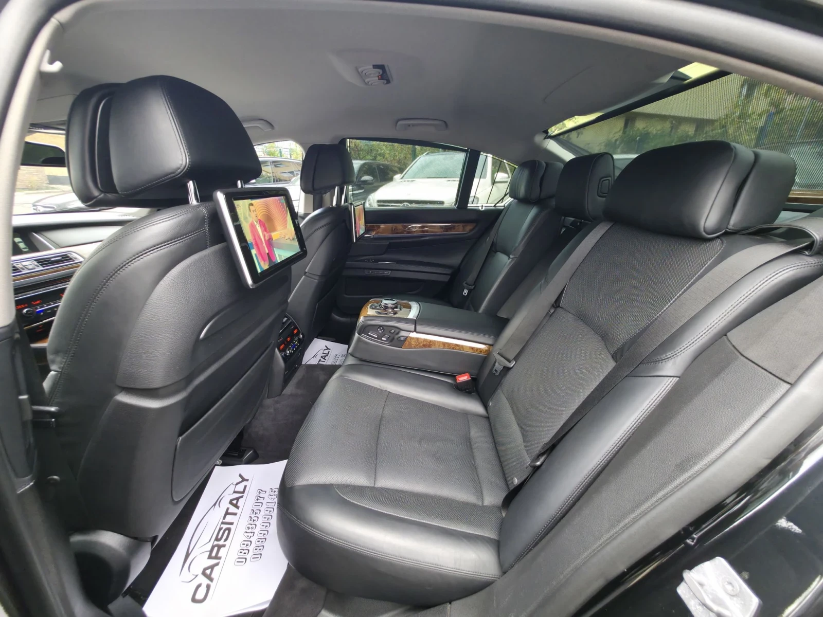 BMW 740 LONG= ВАКУУМ= МАСАЖ= ОБДУХВАНЕ= 3ХTV, снимка 13 - Автомобили и джипове - 56273084