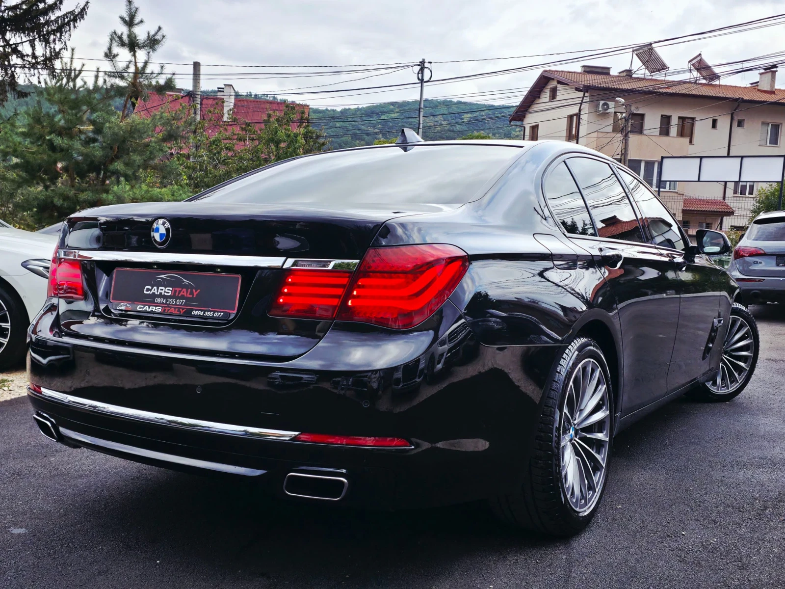 BMW 740 LONG= ВАКУУМ= МАСАЖ= ОБДУХВАНЕ= 3ХTV, снимка 6 - Автомобили и джипове - 56273084