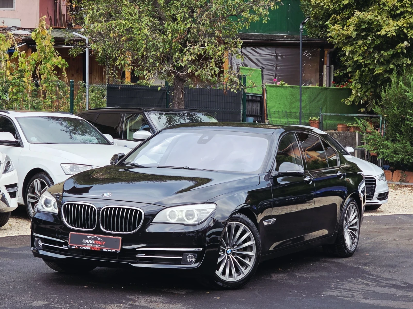 BMW 740 LONG= ВАКУУМ= МАСАЖ= ОБДУХВАНЕ= 3ХTV, снимка 3 - Автомобили и джипове - 56273084