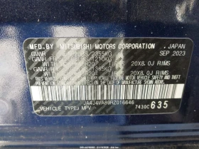 Mitsubishi Outlander 2.5l Se 2.5 S-Awc - 16300 € / 31880.03 лв. - 89148838 9