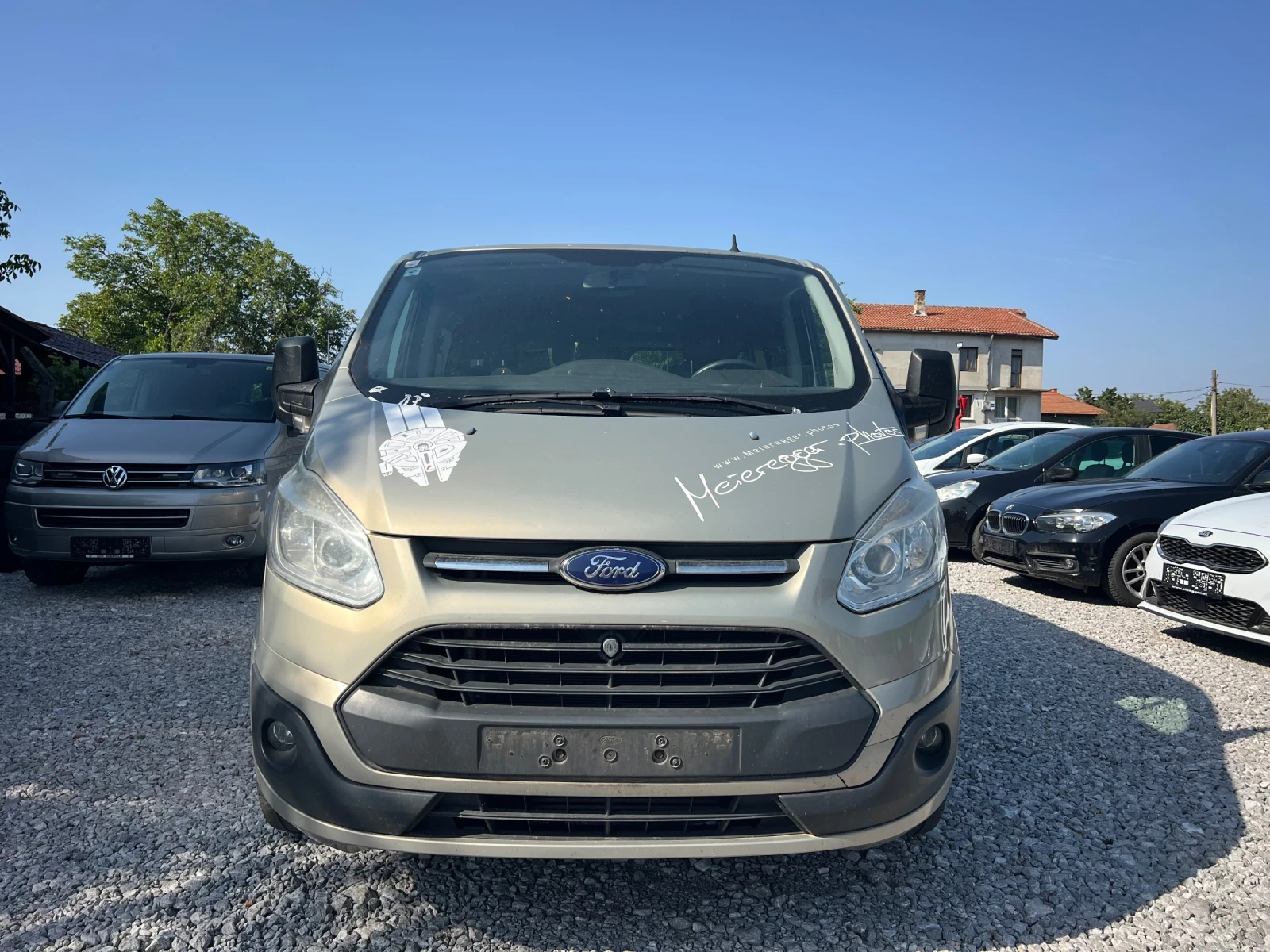 Ford Transit Custom 2.2 125 коня 9 местен нов внос Австрия, снимка 2 - Бусове и автобуси - 55901169