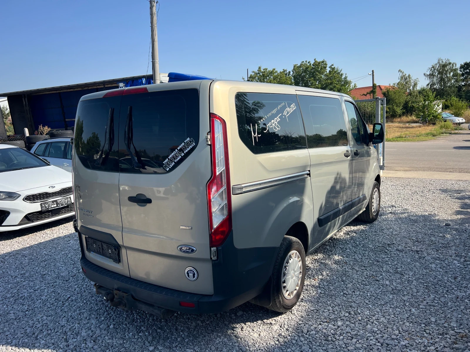 Ford Transit Custom 2.2 125 коня 9 местен нов внос Австрия, снимка 5 - Бусове и автобуси - 55901169
