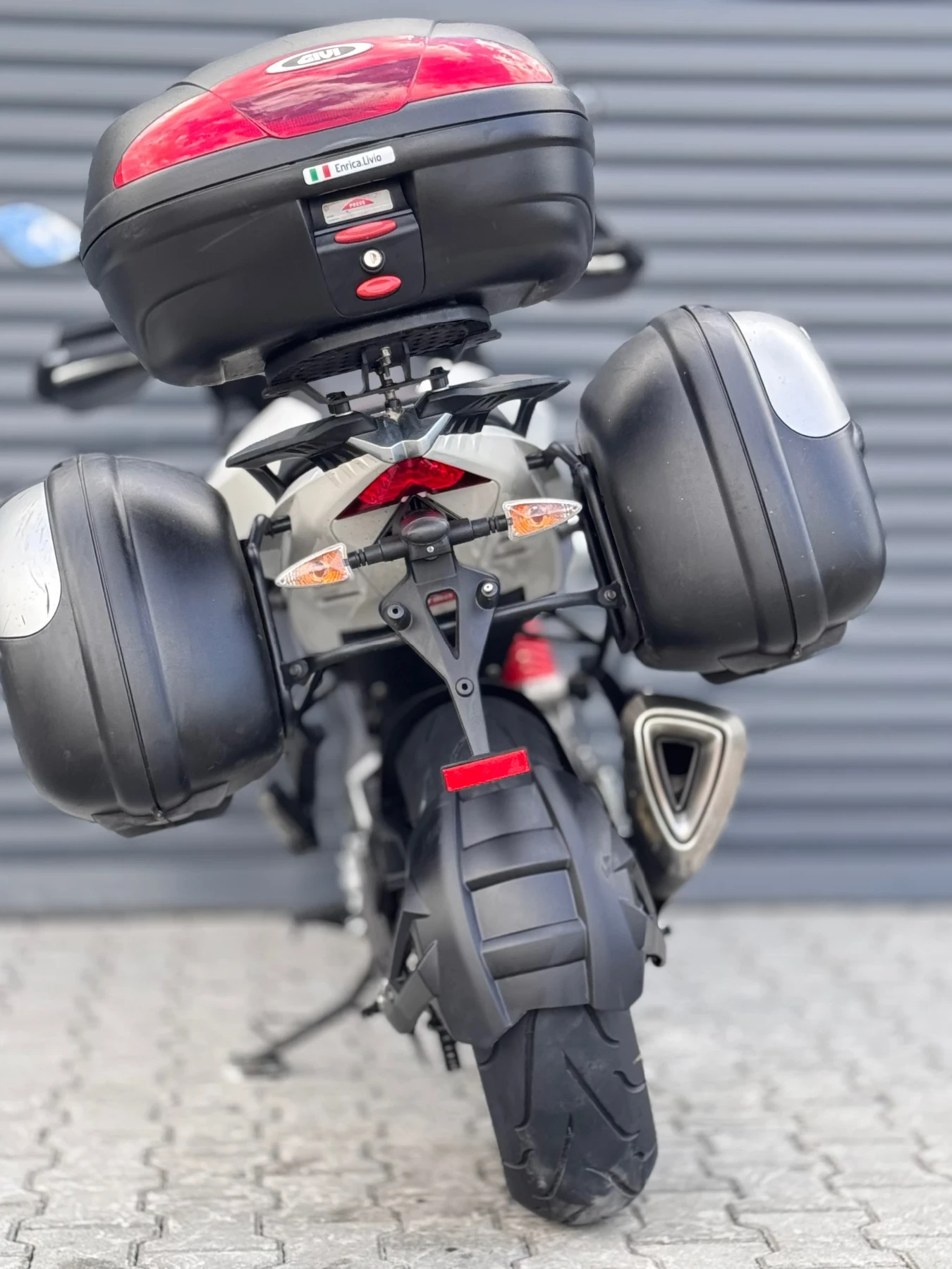 Aprilia Caponord + 3 куфара, снимка 8 - Мотоциклети и мототехника - 54131767