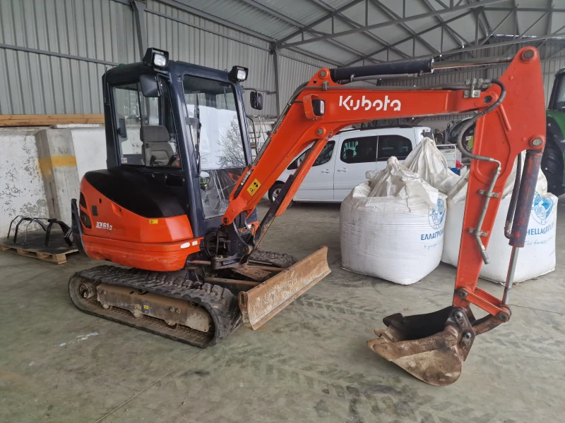 Багер Kubota KX61 -3, снимка 1 - Индустриална техника - 49167294