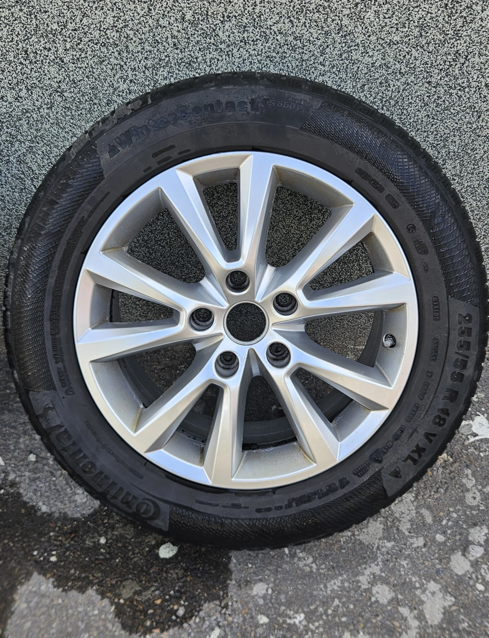 Гуми с джанти Continental 255/55R18, снимка 9 - Гуми и джанти - 55222598