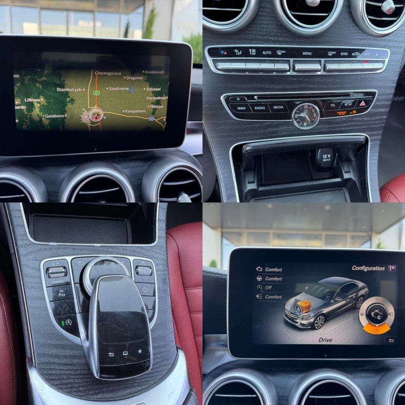 Mercedes-Benz C 220 AMG-KEYLESS-GO-NAVI-BURMASTER-ASISTENS-PLUS-, снимка 15 - Автомобили и джипове - 51345819