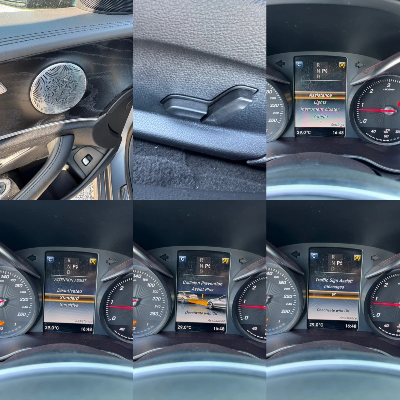 Mercedes-Benz C 220 AMG-KEYLESS-GO-NAVI-BURMASTER-ASISTENS-PLUS-, снимка 14 - Автомобили и джипове - 51345819