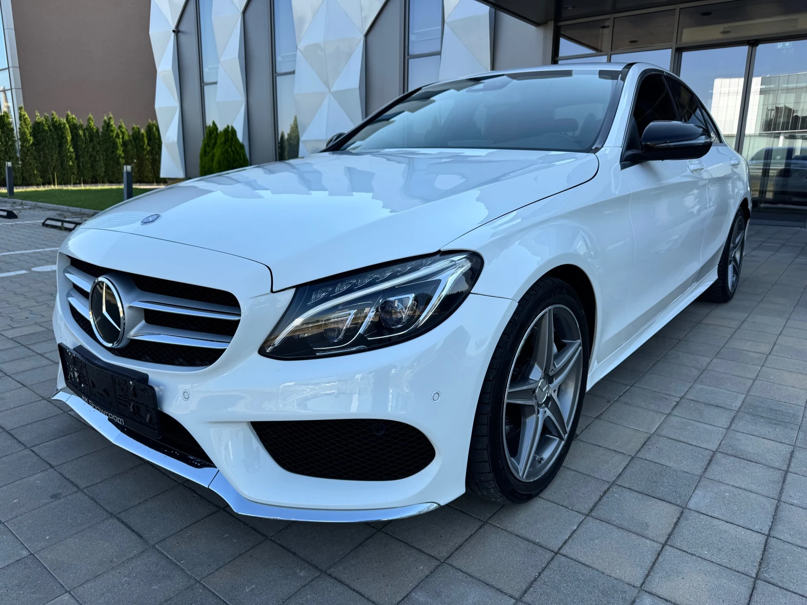 Mercedes-Benz C 220 AMG-KEYLESS-GO-NAVI-BURMASTER-ASISTENS-PLUS-, снимка 1