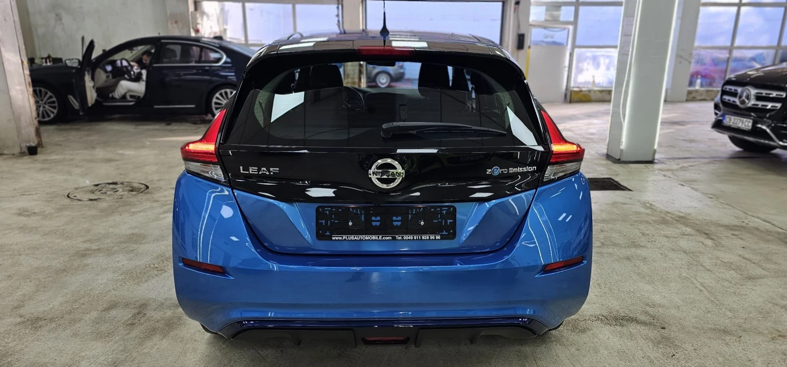 Nissan Leaf  N-CONNECTA 40Kw камера 360 зимен пакет ГЕРМАНИЯ  - изображение 4