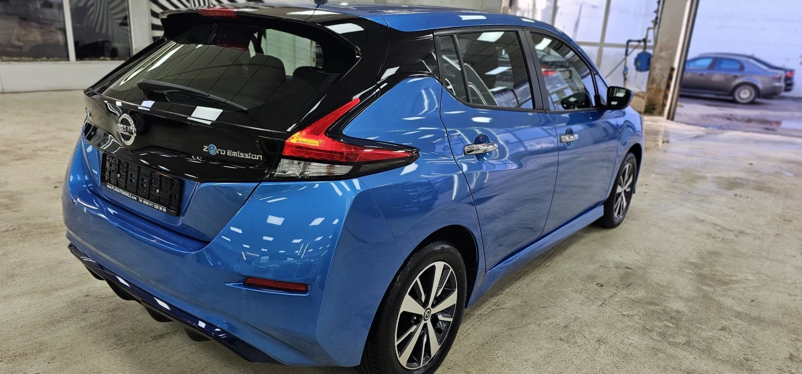 Nissan Leaf  N-CONNECTA 40Kw камера 360 зимен пакет ГЕРМАНИЯ  - изображение 5