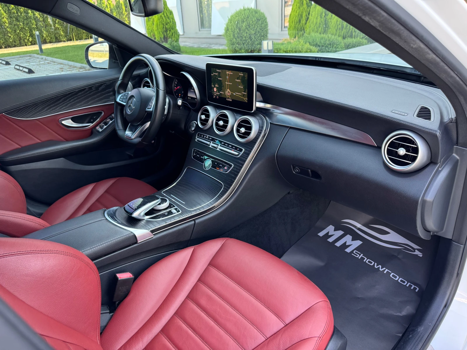 Mercedes-Benz C 220 AMG-KEYLESS-GO-NAVI-BURMASTER-ASISTENS-PLUS- | Mobile.bg   12