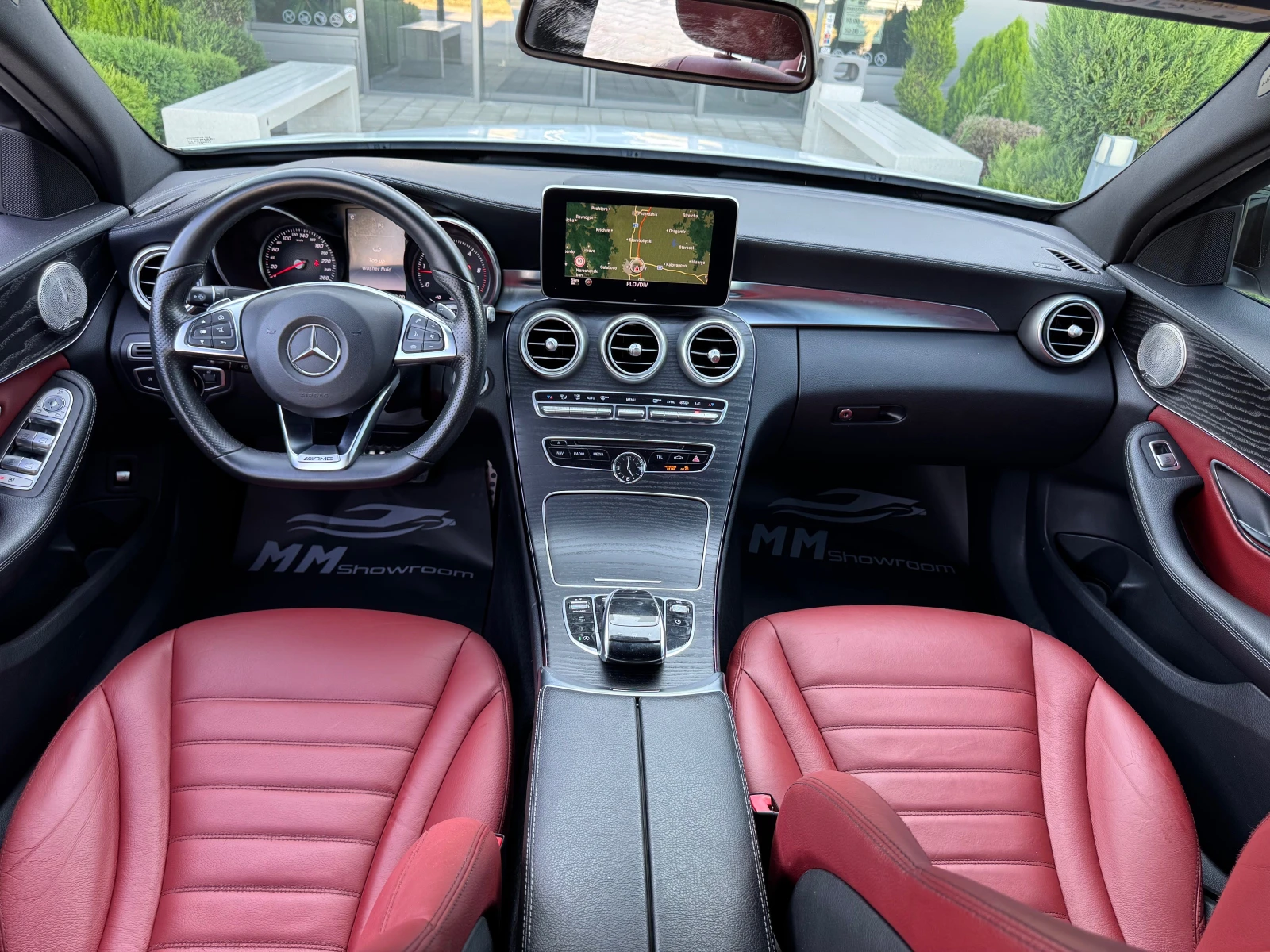 Mercedes-Benz C 220 AMG-KEYLESS-GO-NAVI-BURMASTER-ASISTENS-PLUS- | Mobile.bg   11