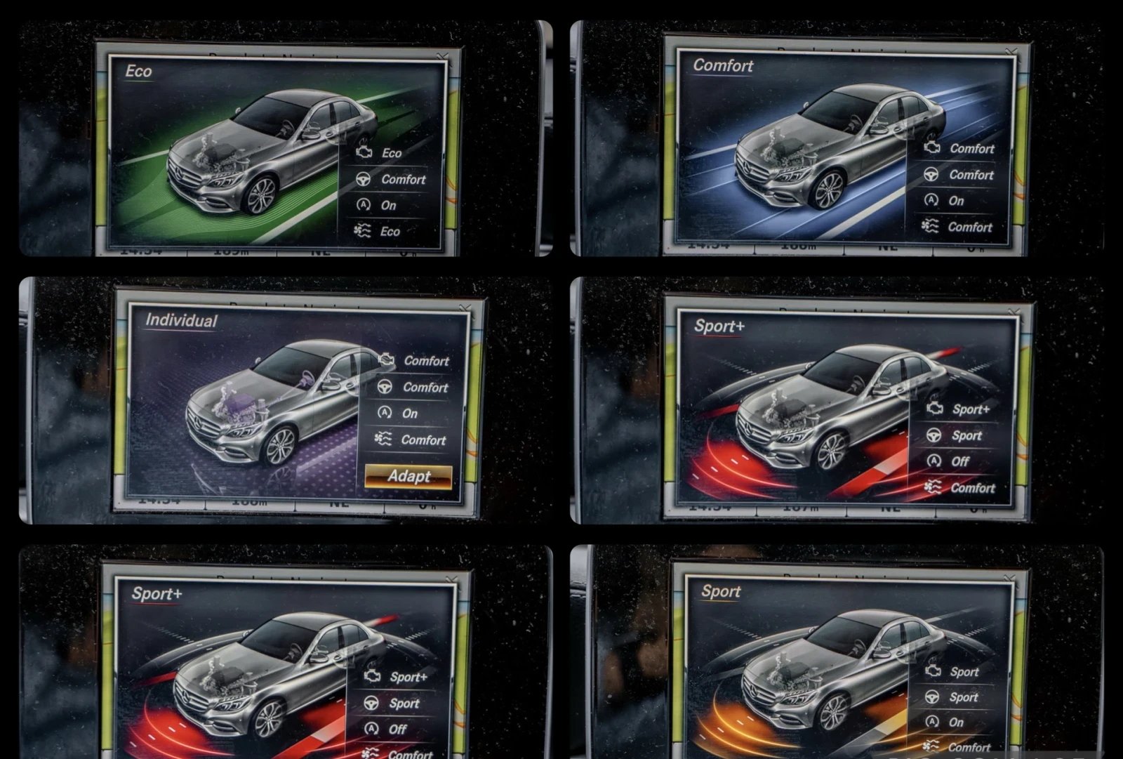 Mercedes-Benz C 220 CDI-BlueTEC-AMG-AGILITY-AMBIENT-HEAD UP-NAVI-TOP | Mobile.bg � ����������� 8