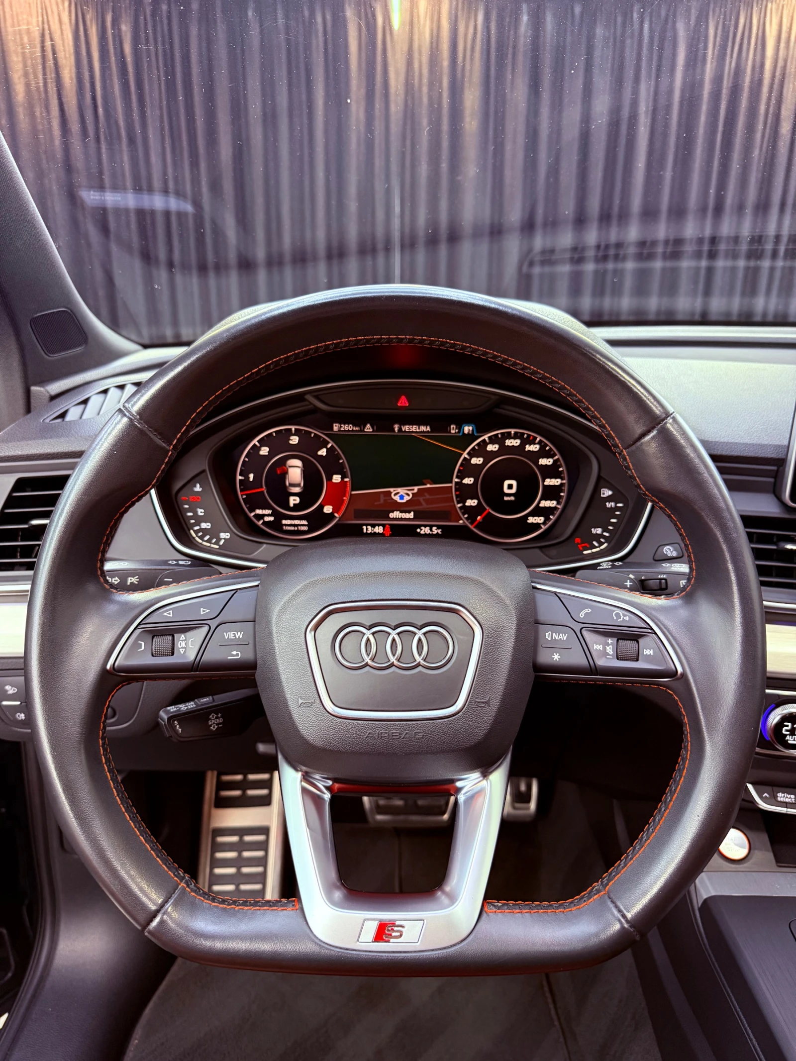 Audi SQ5 BiTDI RED LEATHER FULL TOP, снимка 11 - Автомобили и джипове - 55012227