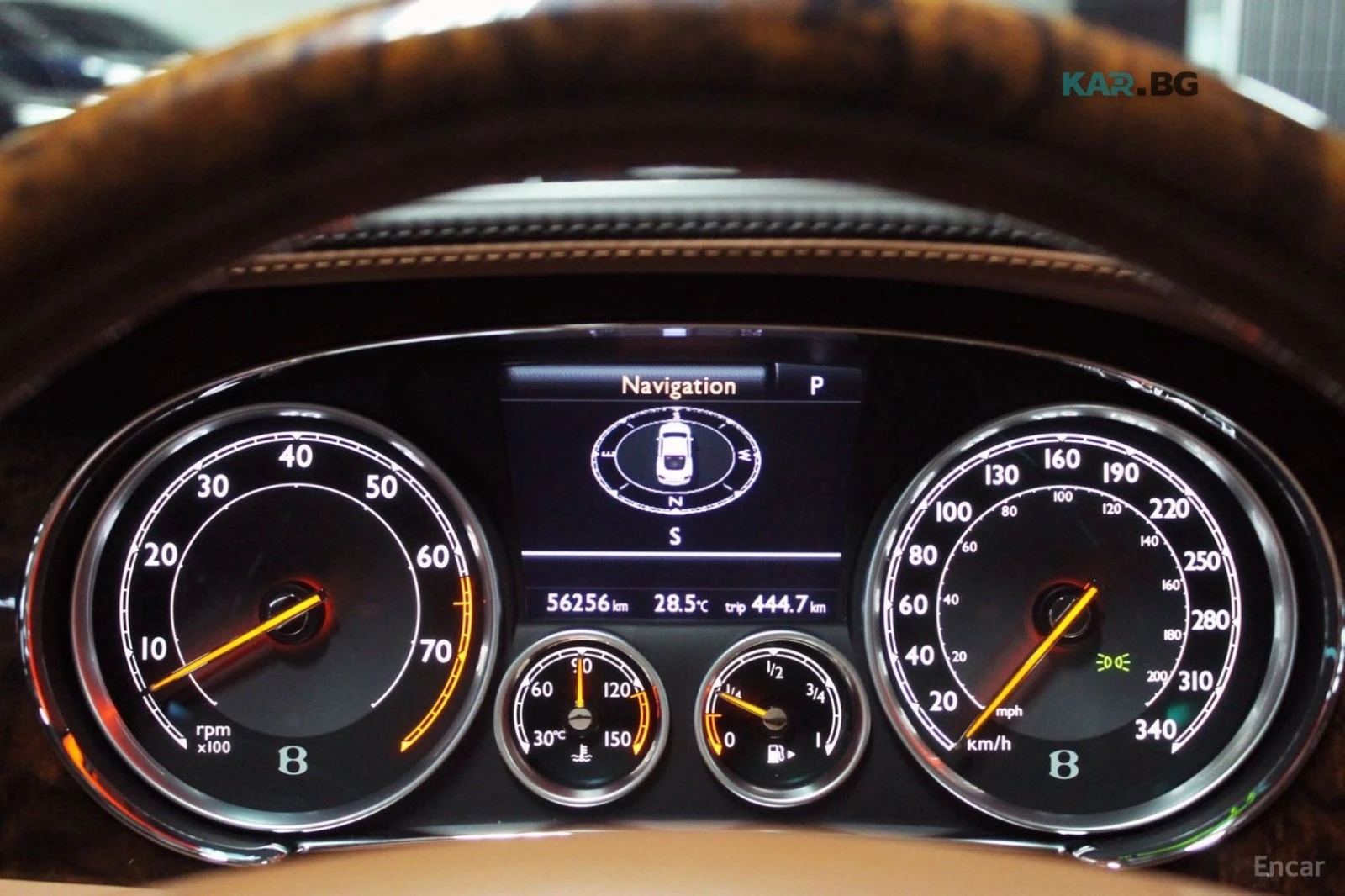 Bentley Continental 6.0 V12 GT SPEED* КОЖА* ПОДГРЕВ* ОБДУХВ* ПАНО* , снимка 15 - Автомобили и джипове - 55086592