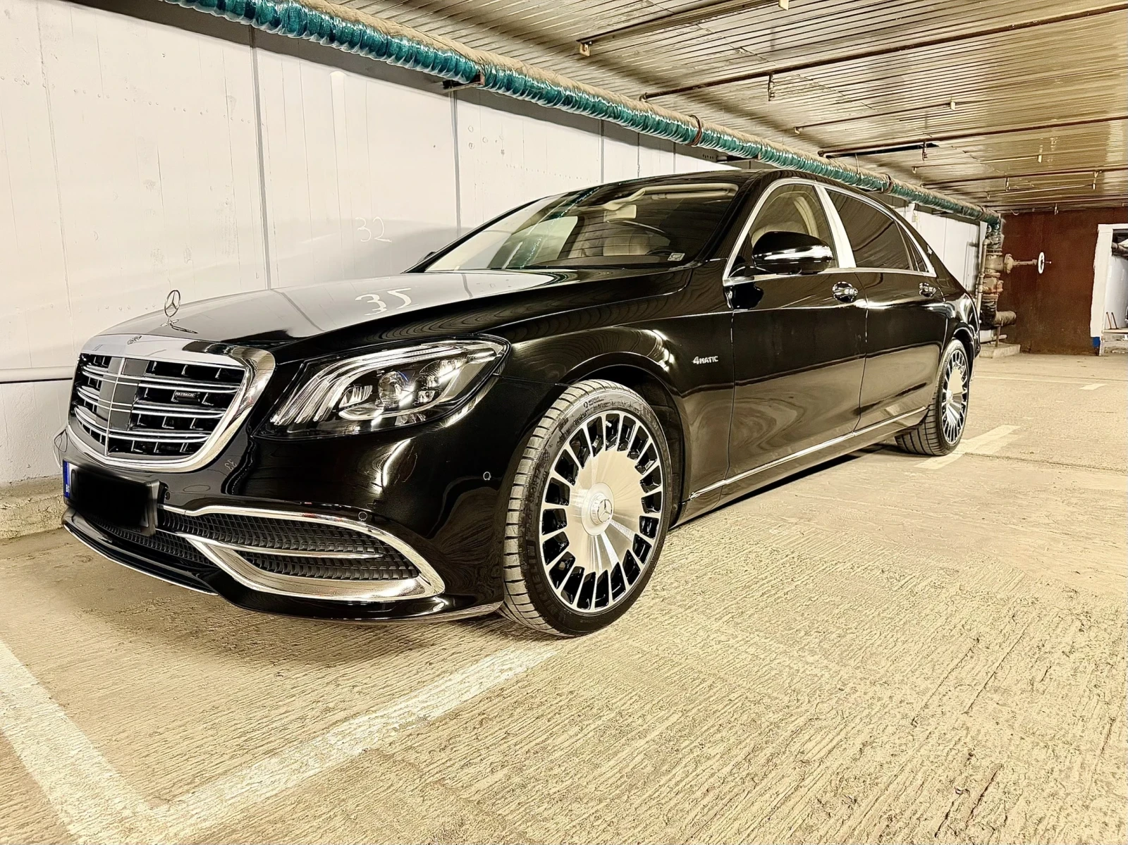 Mercedes-Benz S 560 Maybach Original/Silver Star/2-ри собственик/Каско, снимка 16 - Автомобили и джипове - 55755685