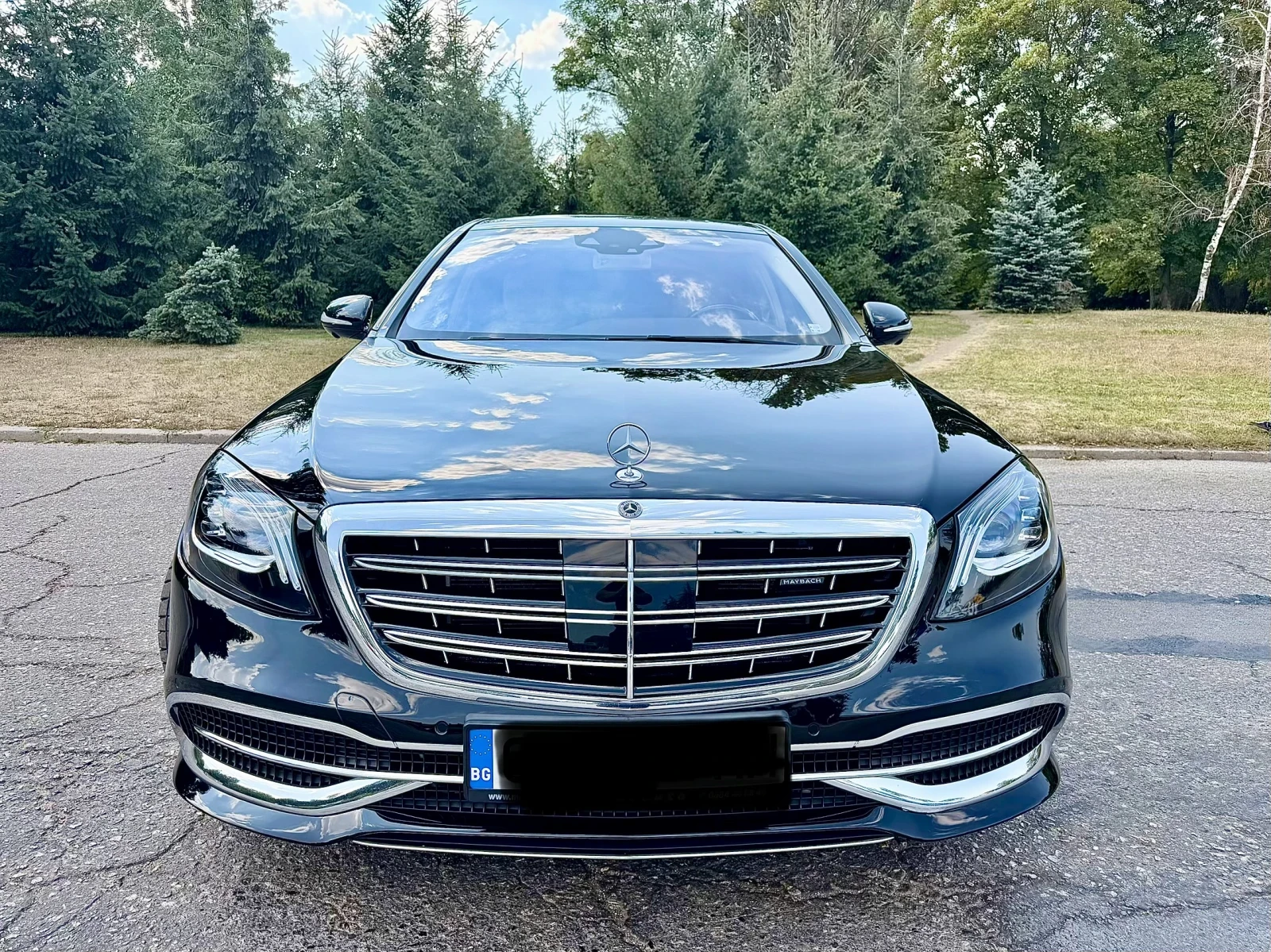 Mercedes-Benz S 560 Maybach Original/Silver Star/2-ри собственик/Каско, снимка 2 - Автомобили и джипове - 55755685